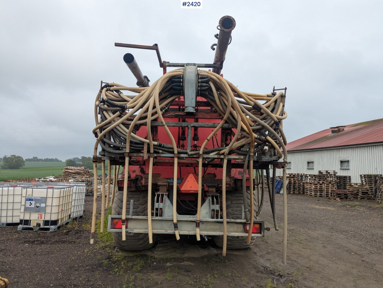 Szippantó tartálykocsi Fertilizer barrel Samson UM 20000: 6 kép.