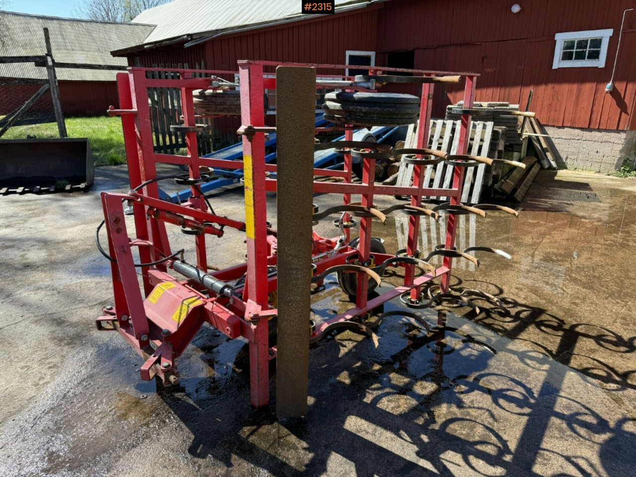 Harrow Väderstad HJ 38 tines - Talajművelő gep: 1 kép. Harrow Väderstad HJ 38 tines - Talajművelő gep: 1 kép.
