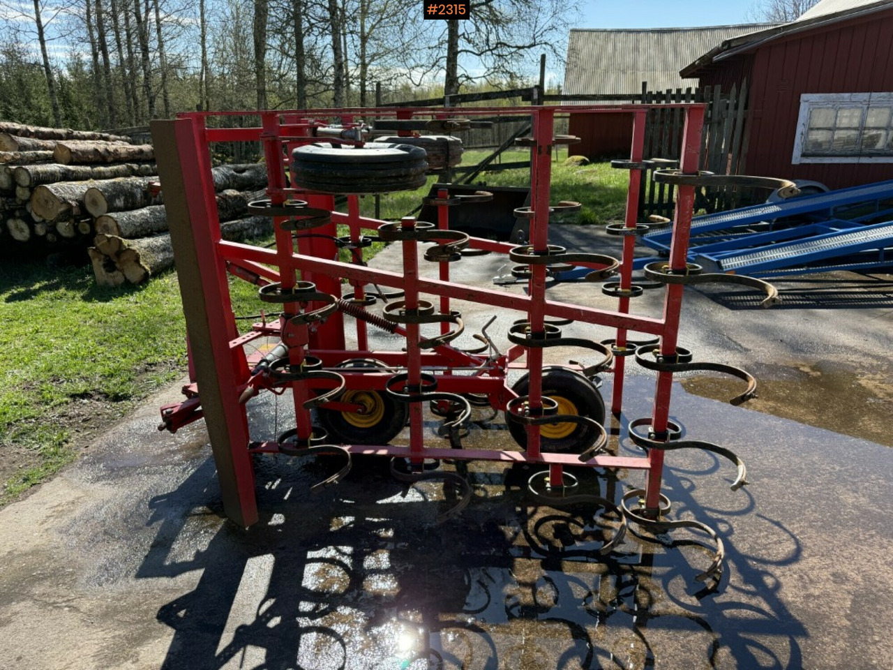 Harrow Väderstad HJ 38 tines - Talajművelő gep: 3 kép. Harrow Väderstad HJ 38 tines - Talajművelő gep: 3 kép.