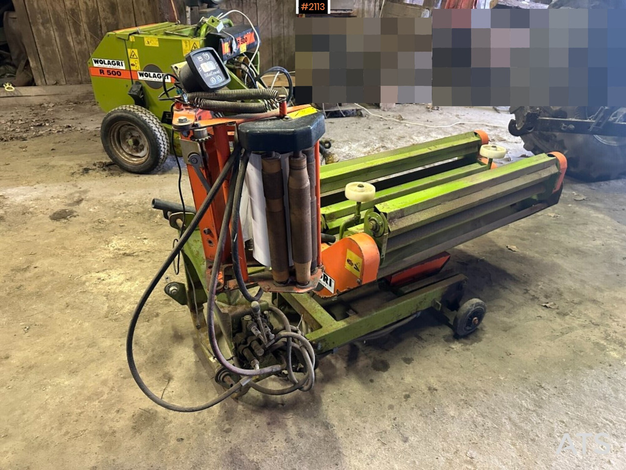 Mini baler Wolagri R500 with 2 separate wrappers - Szálastakarmány betakarítás gépei: 3 kép. Mini baler Wolagri R500 with 2 separate wrappers - Szálastakarmány betakarítás gépei: 3 kép.