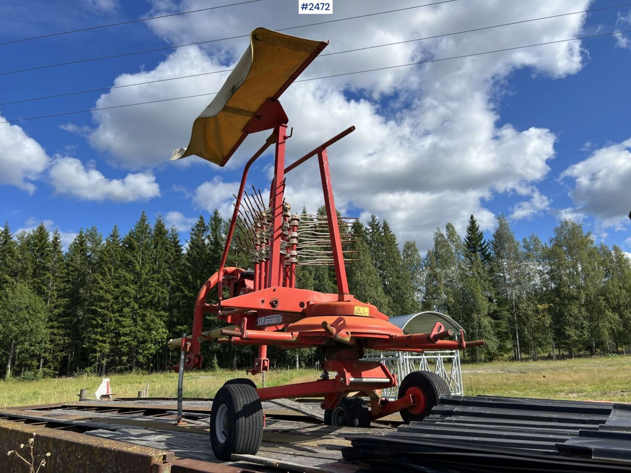 Rotary Rake SIP Star 350T - Szálastakarmány betakarítás gépei: 3 kép. Rotary Rake SIP Star 350T - Szálastakarmány betakarítás gépei: 3 kép.