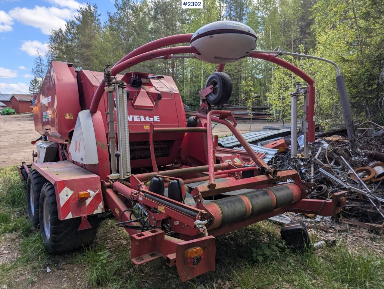 Round baler / Combination baler Welger double action 220 profi - Szálastakarmány betakarítás gépei: 5 kép. Round baler / Combination baler Welger double action 220 profi - Szálastakarmány betakarítás gépei: 5 kép.