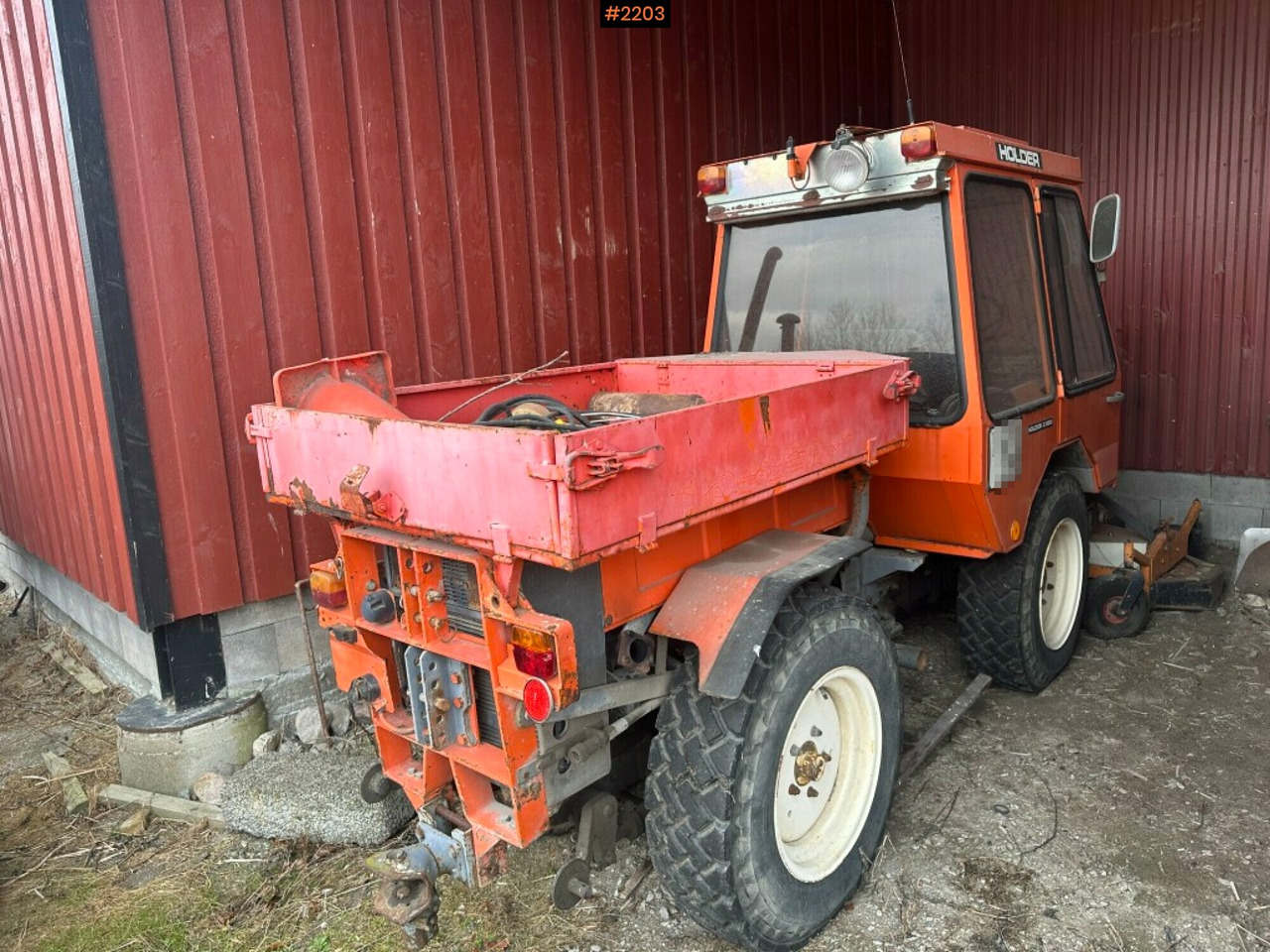 Tool carrier, Holder C500 with mowing unit - Többcélú/ Speciális jármű: 2 kép. Tool carrier, Holder C500 with mowing unit - Többcélú/ Speciális jármű: 2 kép.