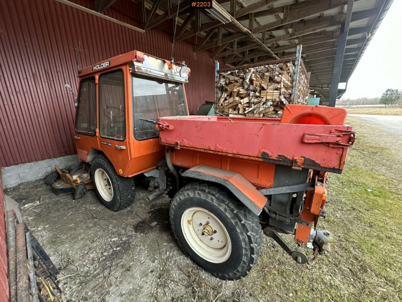 Tool carrier, Holder C500 with mowing unit - Többcélú/ Speciális jármű: 4 kép. Tool carrier, Holder C500 with mowing unit - Többcélú/ Speciális jármű: 4 kép.