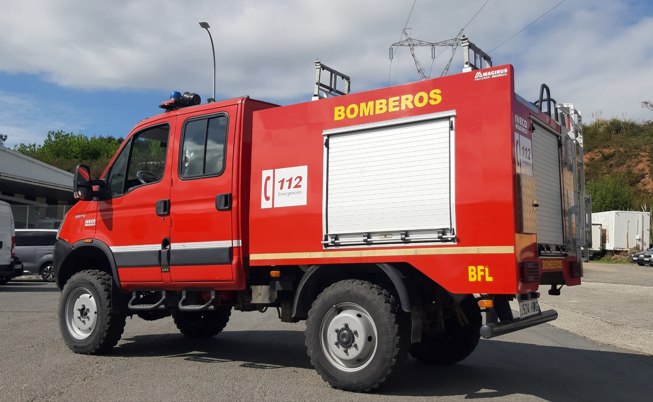 IVECO MAGIRUS DAILY 55S17W 4X4 - Tűzoltóautó: 3 kép. IVECO MAGIRUS DAILY 55S17W 4X4 - Tűzoltóautó: 3 kép.