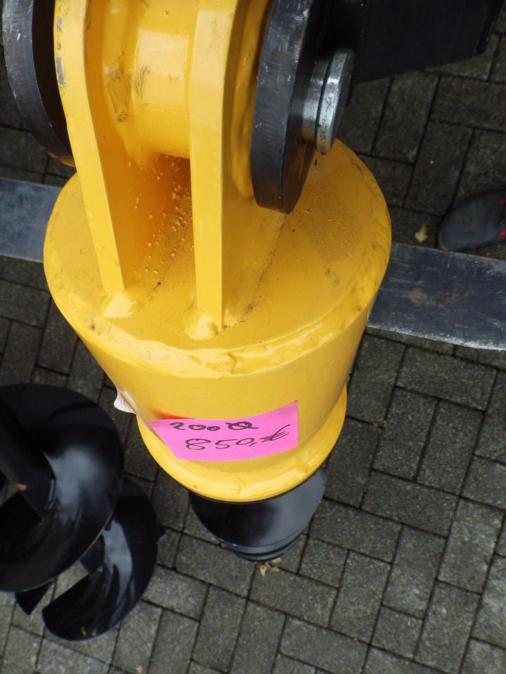 Erdbohrer hydraulisch für Minibagger 200/300/400 mm Ø - Talajfúró - Minikotró: 4 kép. Erdbohrer hydraulisch für Minibagger 200/300/400 mm Ø - Talajfúró - Minikotró: 4 kép.