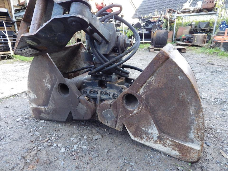 Kinshofer HPX Greifer C05 400 mm SB mit Lehnhoff MS03 - Csipegető kanál: 1 kép. Kinshofer HPX Greifer C05 400 mm SB mit Lehnhoff MS03 - Csipegető kanál: 1 kép.