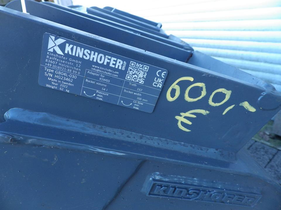 Kinshofer Tieflöffel MS03 300 mm GÜNSTIG - Kotró kanál - Építőipari gépek: 5 kép. Kinshofer Tieflöffel MS03 300 mm GÜNSTIG - Kotró kanál - Építőipari gépek: 5 kép.