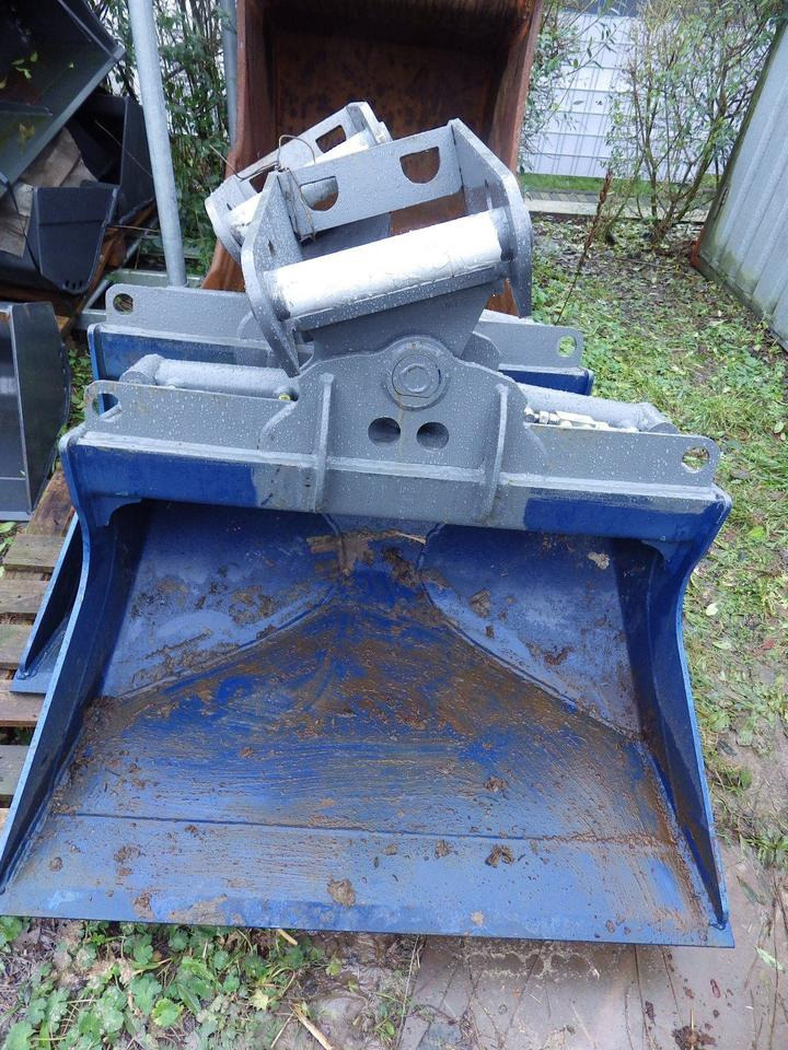 Kotró kanál - Építőipari gépek Planierlöffel 1200 mm hydr. schwenkbar MS08    (netto 3300,00): 9 kép.