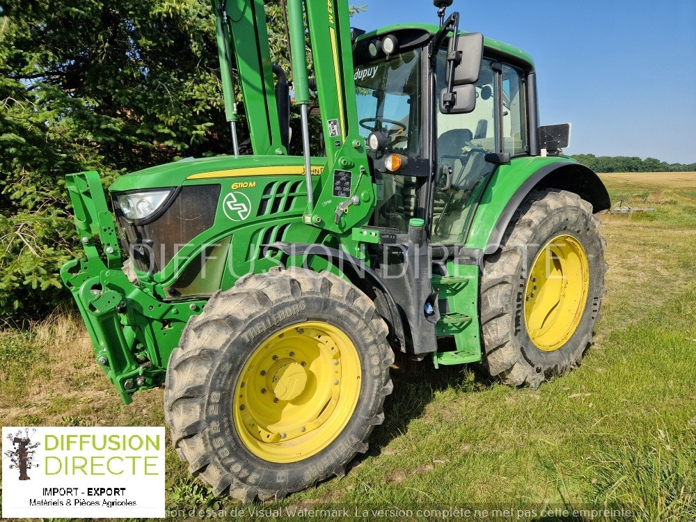 JOHN DEERE TRACTEUR AGRICOLE 6110M - Traktor: 1 kép. JOHN DEERE TRACTEUR AGRICOLE 6110M - Traktor: 1 kép.