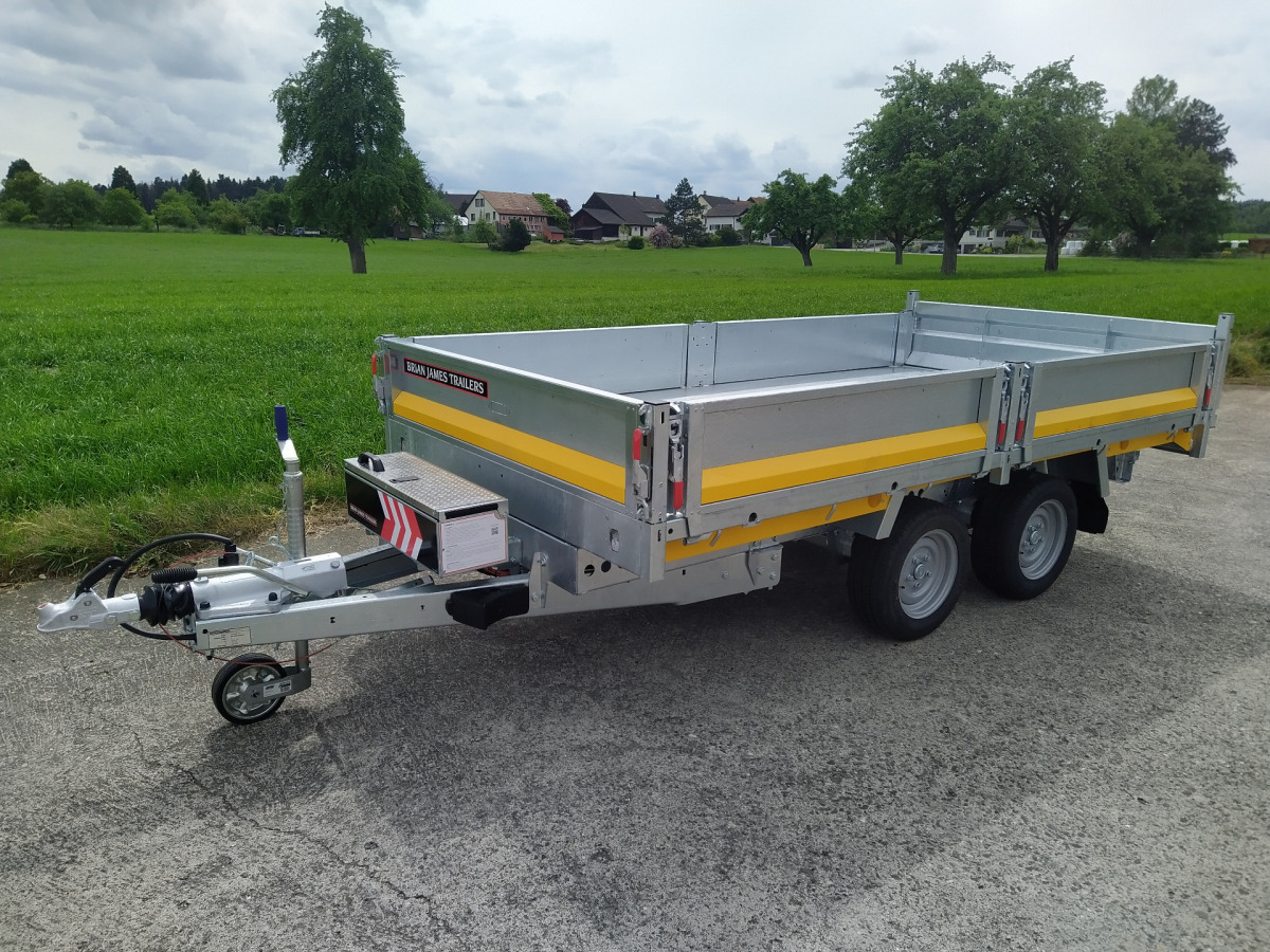 BRIAN JAMES TRAILERS Tipper 526 3.10x1.60 - Autó utánfutó: 2 kép. BRIAN JAMES TRAILERS Tipper 526 3.10x1.60 - Autó utánfutó: 2 kép.