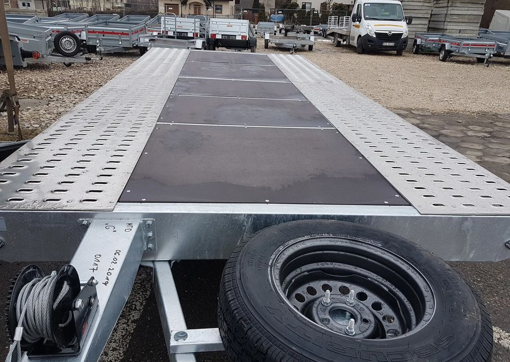 Niewiadów NM MARS 4,5x2,1m 2.7T R14C z sklejka - Pótkocsi autószállító: 5 kép. Niewiadów NM MARS 4,5x2,1m 2.7T R14C z sklejka - Pótkocsi autószállító: 5 kép.