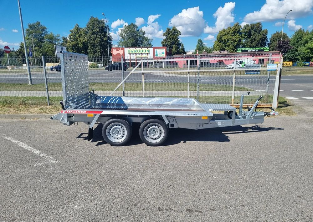 TEMARED BUILDER 3 3015 2.7T - Gépszállító utánfutó: 2 kép. TEMARED BUILDER 3 3015 2.7T - Gépszállító utánfutó: 2 kép.