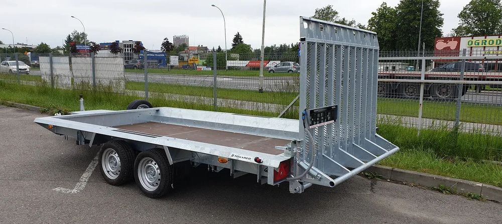 TEMARED BUILDER 3 4018 S 2 oś - Gépszállító utánfutó: 3 kép. TEMARED BUILDER 3 4018 S 2 oś - Gépszállító utánfutó: 3 kép.