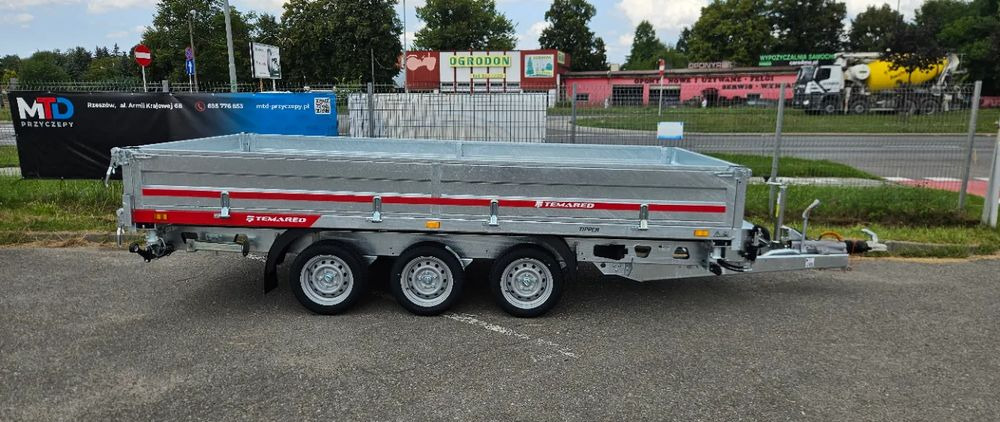 TEMARED TIPPER 4020/3C 3.5T - Pótkocsi billenőplatós: 2 kép. TEMARED TIPPER 4020/3C 3.5T - Pótkocsi billenőplatós: 2 kép.