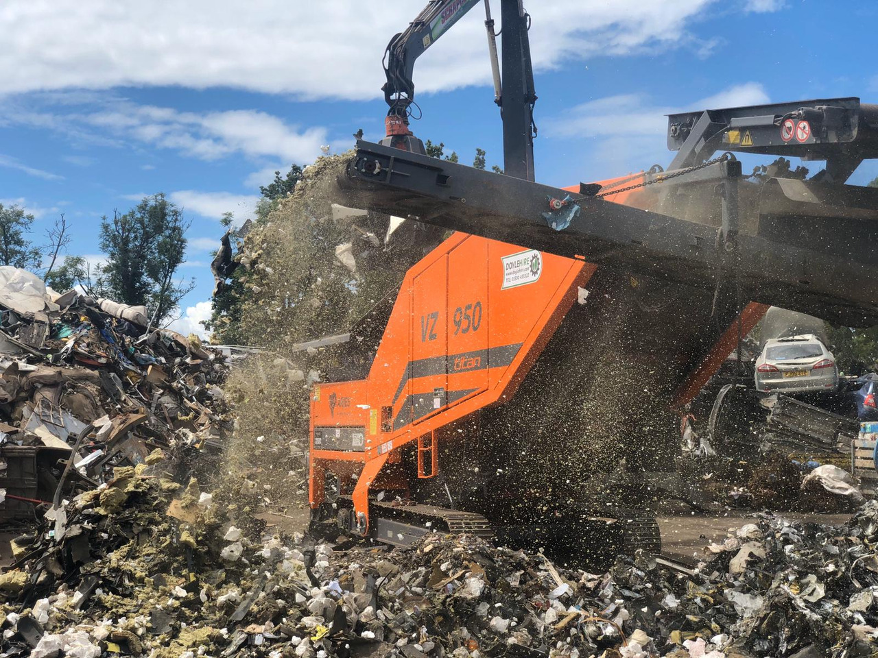Arjes VZ950DK Titan - Ipari aprítógép: 5 kép. Arjes VZ950DK Titan - Ipari aprítógép: 5 kép.
