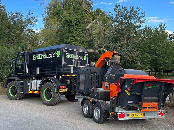 UFKES Greentec Jaguar 40-80 3.5T - Erdészeti gép, Pótkocsi: 5 kép. UFKES Greentec Jaguar 40-80 3.5T - Erdészeti gép, Pótkocsi: 5 kép.