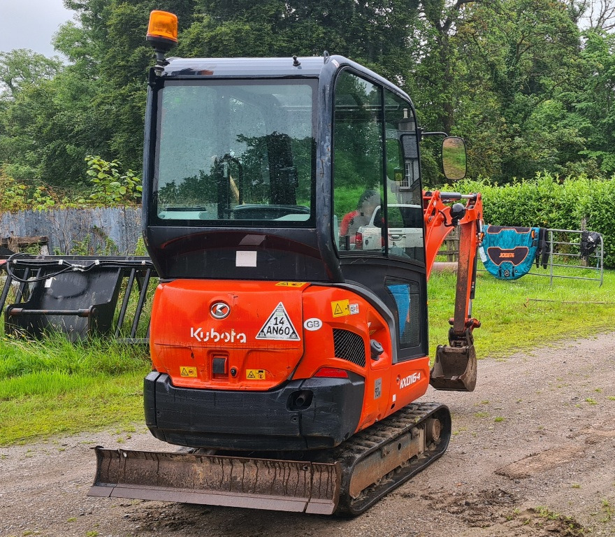 2016 Kubota KX016-4 Mini Digger, only 1550 hours - Minikotró: 3 kép. 2016 Kubota KX016-4 Mini Digger, only 1550 hours - Minikotró: 3 kép.