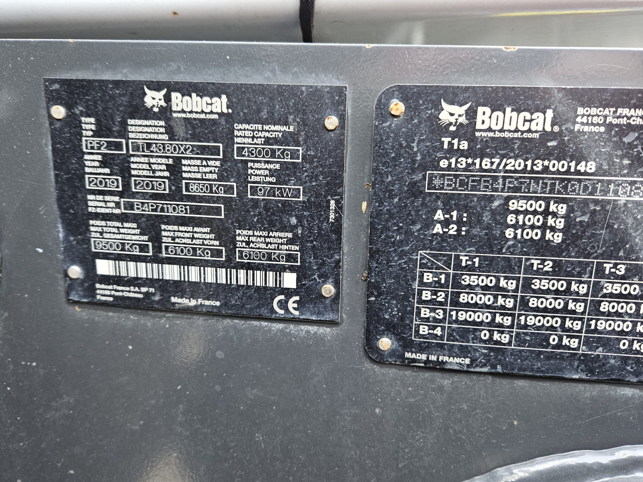 Teleszkópos rakodó 2019 Bobcat TL4380, good condition machine: 8 kép.