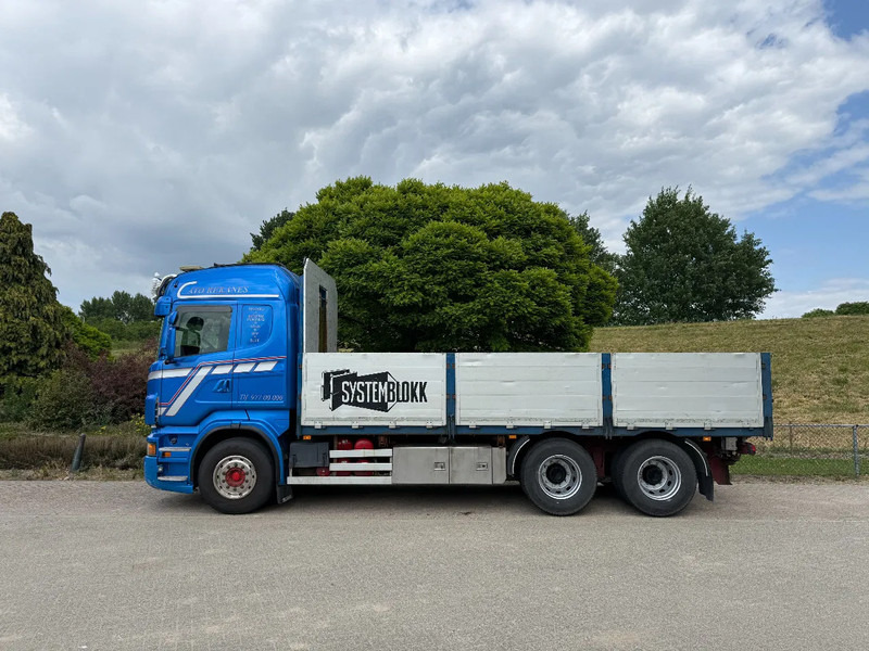 Scania R730 V8 6X4 Retarder 2012 Low km - Platós teherautó: 2 kép. Scania R730 V8 6X4 Retarder 2012 Low km - Platós teherautó: 2 kép.