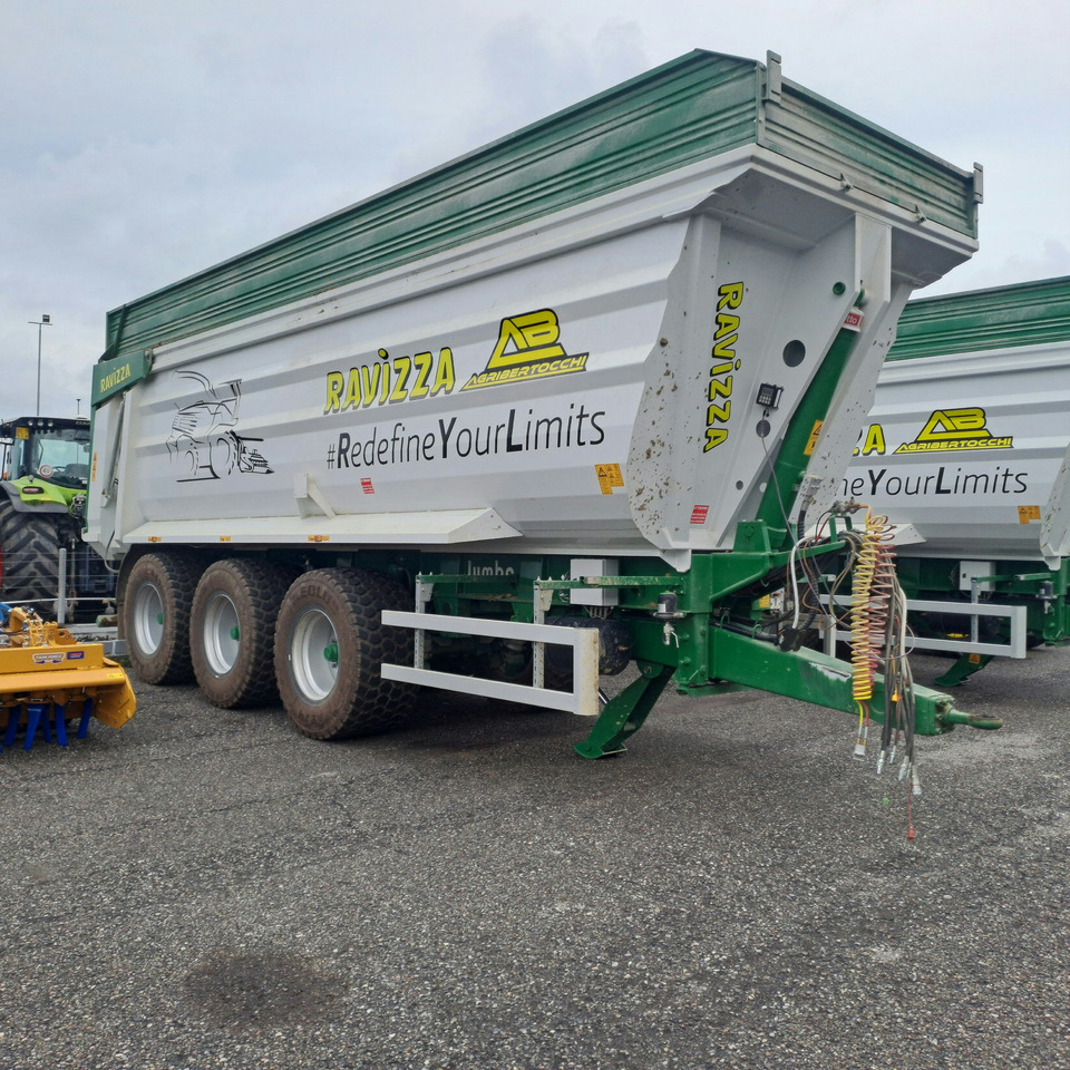 DUMPER RAVIZZA JUMBO 8000 ST - Pótkocsi billenőplatós: 3 kép. DUMPER RAVIZZA JUMBO 8000 ST - Pótkocsi billenőplatós: 3 kép.