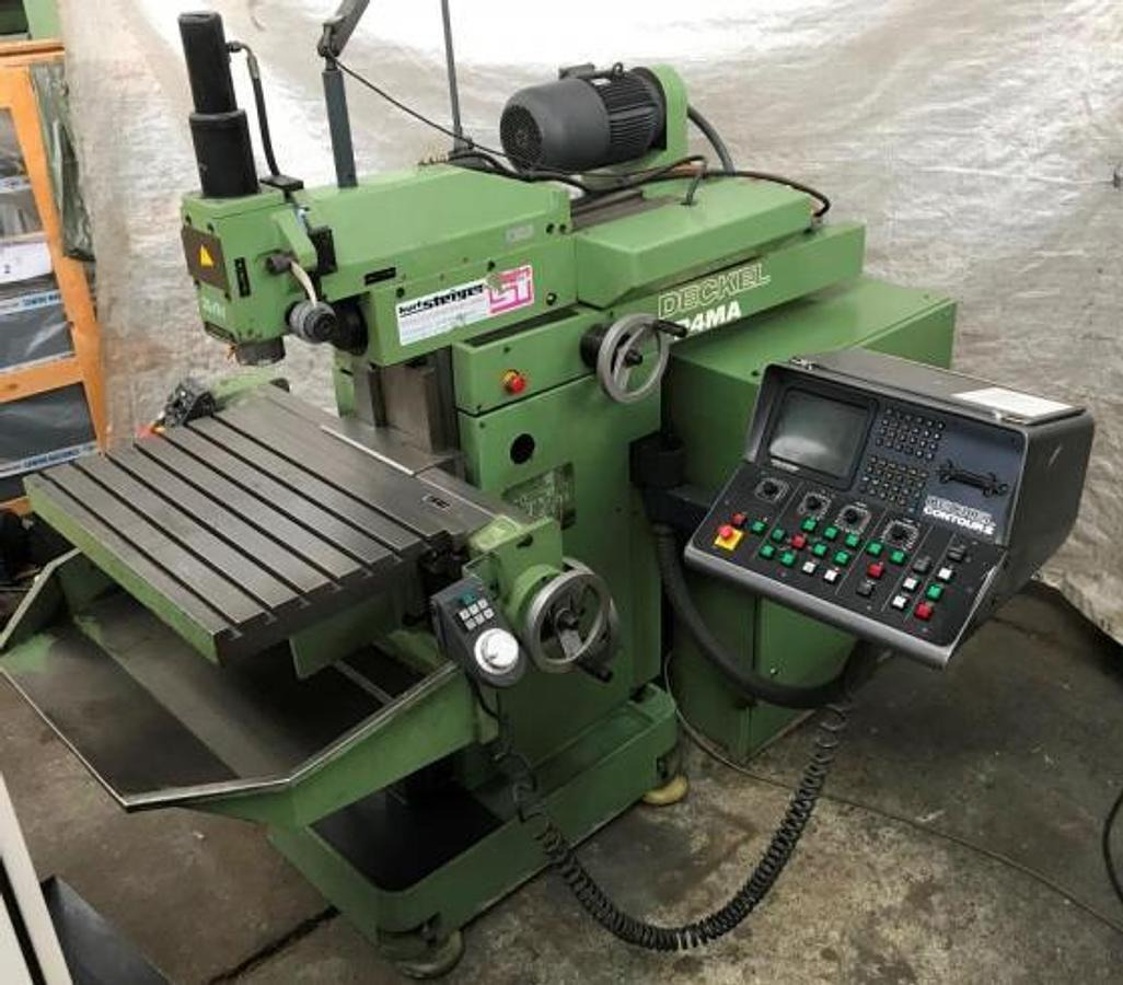 CNC-Fräsmaschine DECKEL - Marógép: 1 kép. CNC-Fräsmaschine DECKEL - Marógép: 1 kép.