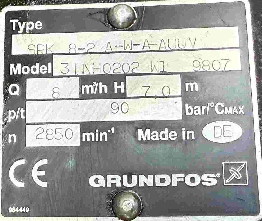 Kühlmittelpumpe GRUNDFOS - Hűtőfolyadék szivattyú: 3 kép. Kühlmittelpumpe GRUNDFOS - Hűtőfolyadék szivattyú: 3 kép.
