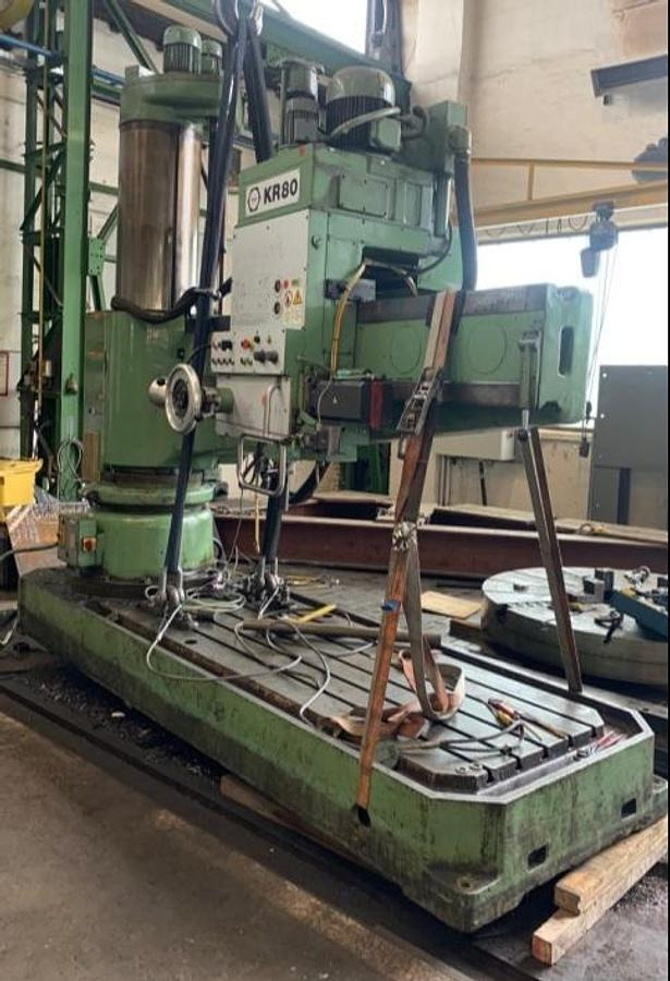 Radialbohrmaschine KOLB - Oszlopos fúrógép: 3 kép. Radialbohrmaschine KOLB - Oszlopos fúrógép: 3 kép.