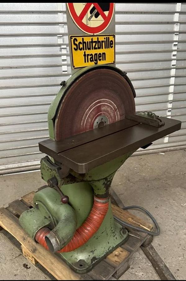 Scheibenschleifmaschine ZIMMERMANN - Faipari gép: 2 kép. Scheibenschleifmaschine ZIMMERMANN - Faipari gép: 2 kép.