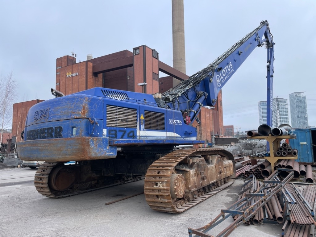 Liebherr R 974 C UHD Demolition 41m, 2 booms - Bontó kotrógép: 4 kép. Liebherr R 974 C UHD Demolition 41m, 2 booms - Bontó kotrógép: 4 kép.