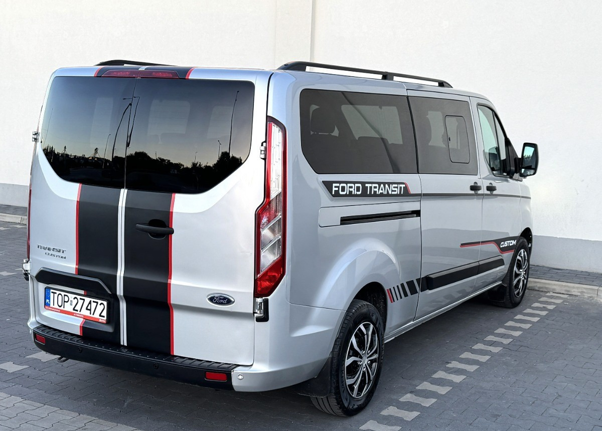 Ford Transit Custom 2.0 170KM Rok 2021 8 osobowy FV23 Salon PL Zadbany Super STAN - Duplakabinos kisteherautó: 3 kép. Ford Transit Custom 2.0 170KM Rok 2021 8 osobowy FV23 Salon PL Zadbany Super STAN - Duplakabinos kisteherautó: 3 kép.