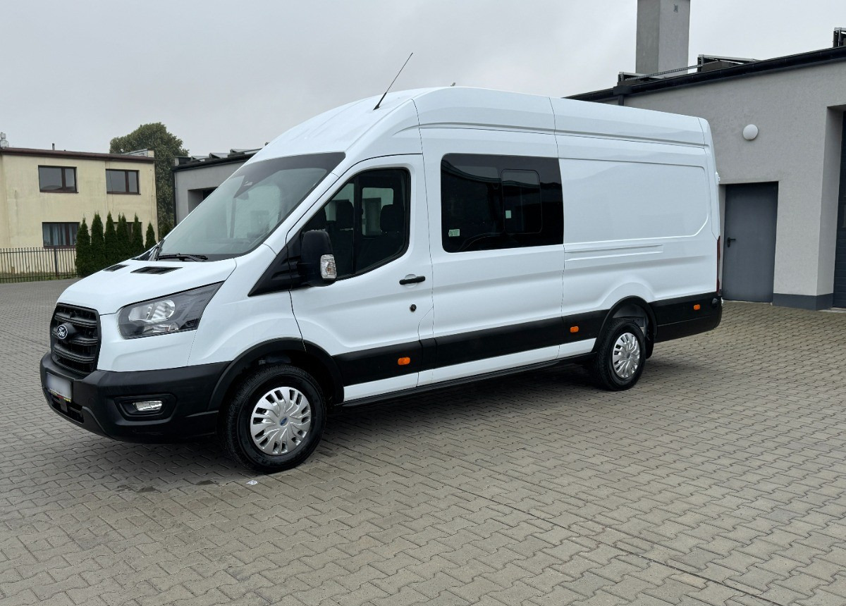 Ford Transit L4H3 Brygadówka 6 osoób 6tyś km przebiegu NOWE AUTO SALON PL FV23 - Duplakabinos kisteherautó: 2 kép. Ford Transit L4H3 Brygadówka 6 osoób 6tyś km przebiegu NOWE AUTO SALON PL FV23 - Duplakabinos kisteherautó: 2 kép.