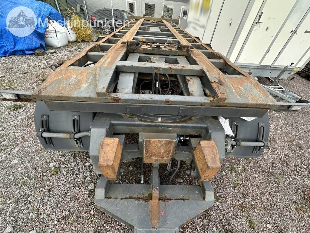 Multiliftes/ Konténerszállító pótkocsi Briab SLB 3XTB-30-76: 21 kép.