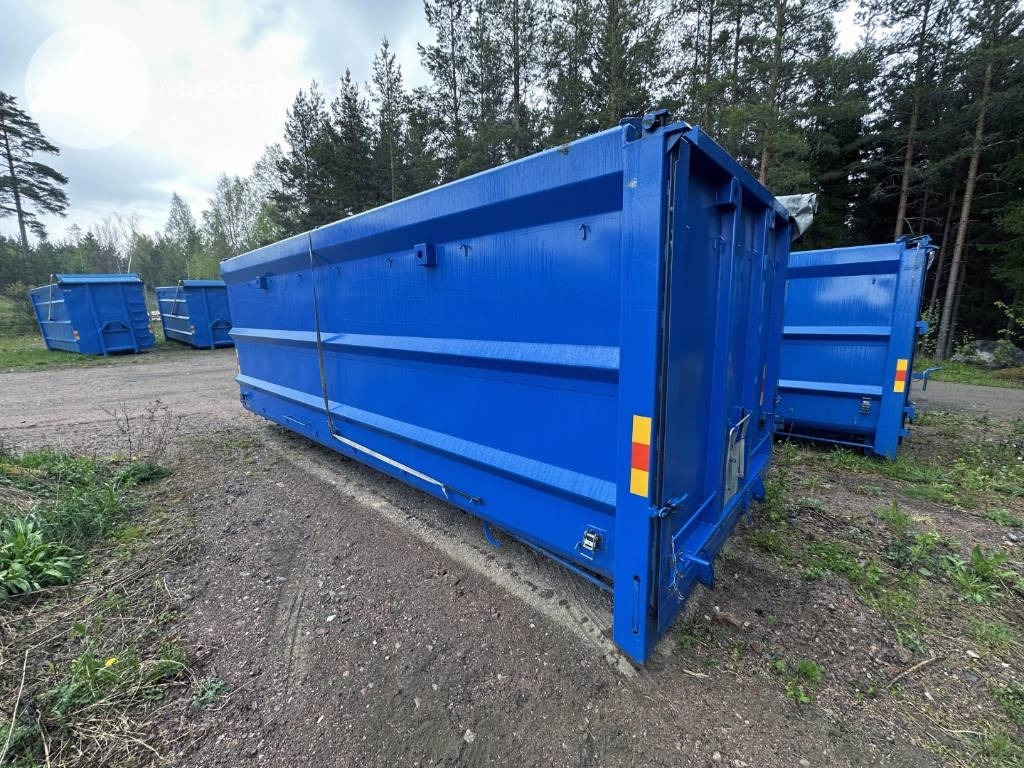 Dinacon 2 stycken 30 m3 Lastväxlarflak med rulltäc - Multiliftes konténer: 1 kép. Dinacon 2 stycken 30 m3 Lastväxlarflak med rulltäc - Multiliftes konténer: 1 kép.