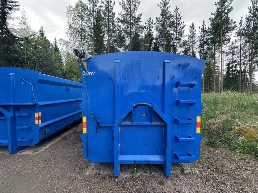 Dinacon 2 stycken 30 m3 Lastväxlarflak med rulltäc - Multiliftes konténer: 3 kép. Dinacon 2 stycken 30 m3 Lastväxlarflak med rulltäc - Multiliftes konténer: 3 kép.