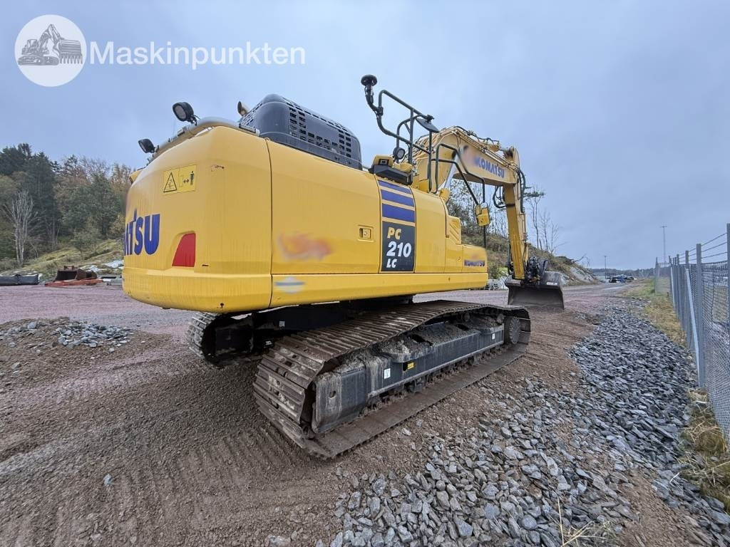 Komatsu PC 210 LC-11EO - Lánctalpas kotró: 4 kép. Komatsu PC 210 LC-11EO - Lánctalpas kotró: 4 kép.