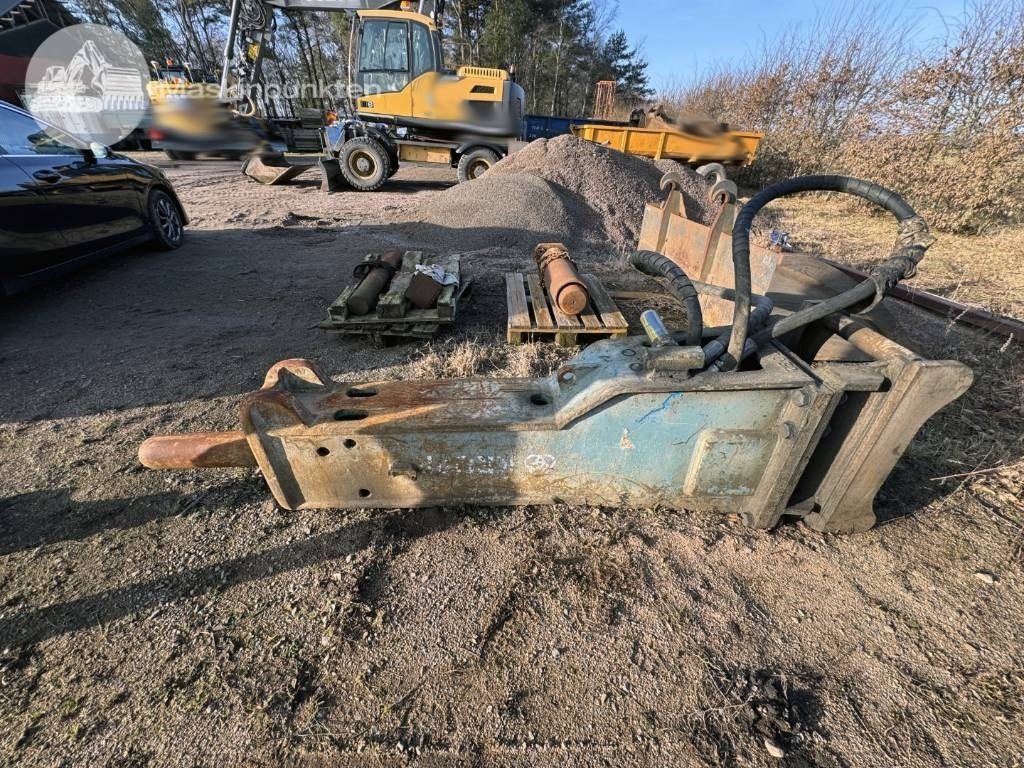 Krupp HM 1000 Hydraulhammare - Hidraulikus törőfej - Építőipari gépek: 4 kép. Krupp HM 1000 Hydraulhammare - Hidraulikus törőfej - Építőipari gépek: 4 kép.