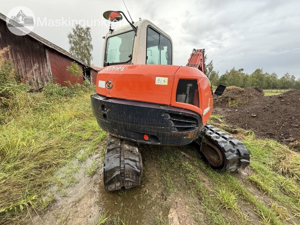 Kubota KX 080-3 A - Minikotró: 5 kép. Kubota KX 080-3 A - Minikotró: 5 kép.