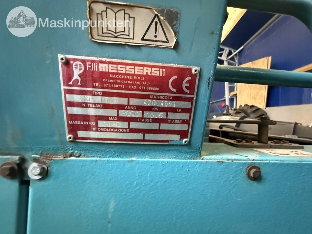 Minidömper Messersi TCH 155: 31 kép.