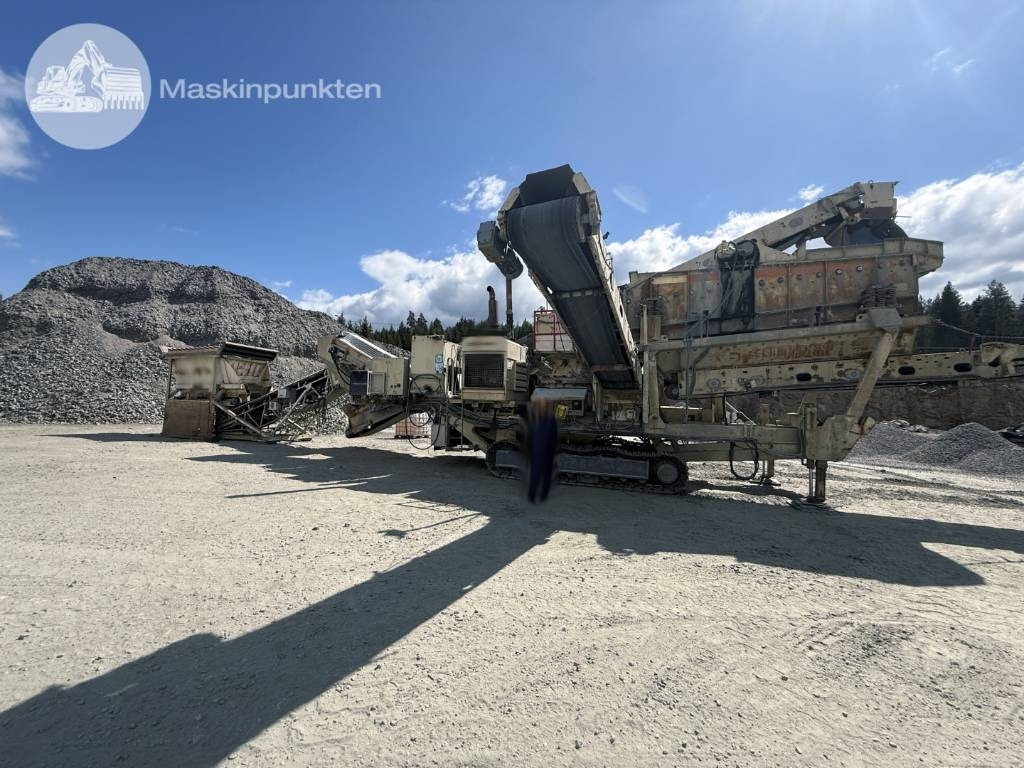 Metso LT 1100 + Bandmatare - Mobil törőgép: 3 kép. Metso LT 1100 + Bandmatare - Mobil törőgép: 3 kép.