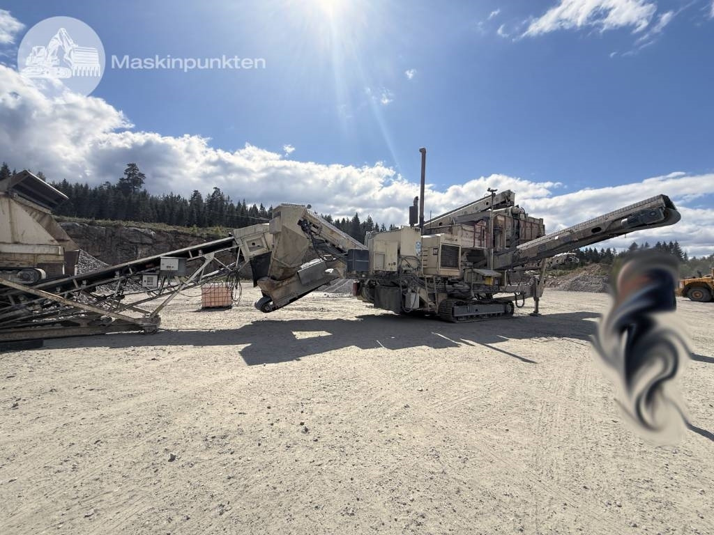 Metso LT 1100 + Bandmatare - Mobil törőgép: 5 kép. Metso LT 1100 + Bandmatare - Mobil törőgép: 5 kép.