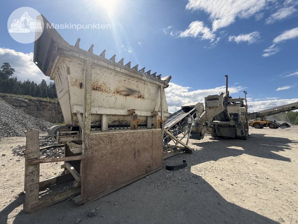 Metso LT 1100 + Bandmatare - Mobil törőgép: 5 kép. Metso LT 1100 + Bandmatare - Mobil törőgép: 5 kép.