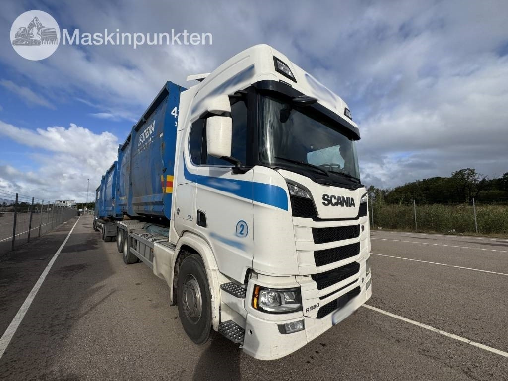 Scania R 580 EKIPAGE - Horgos rakodó teherautó: 4 kép. Scania R 580 EKIPAGE - Horgos rakodó teherautó: 4 kép.
