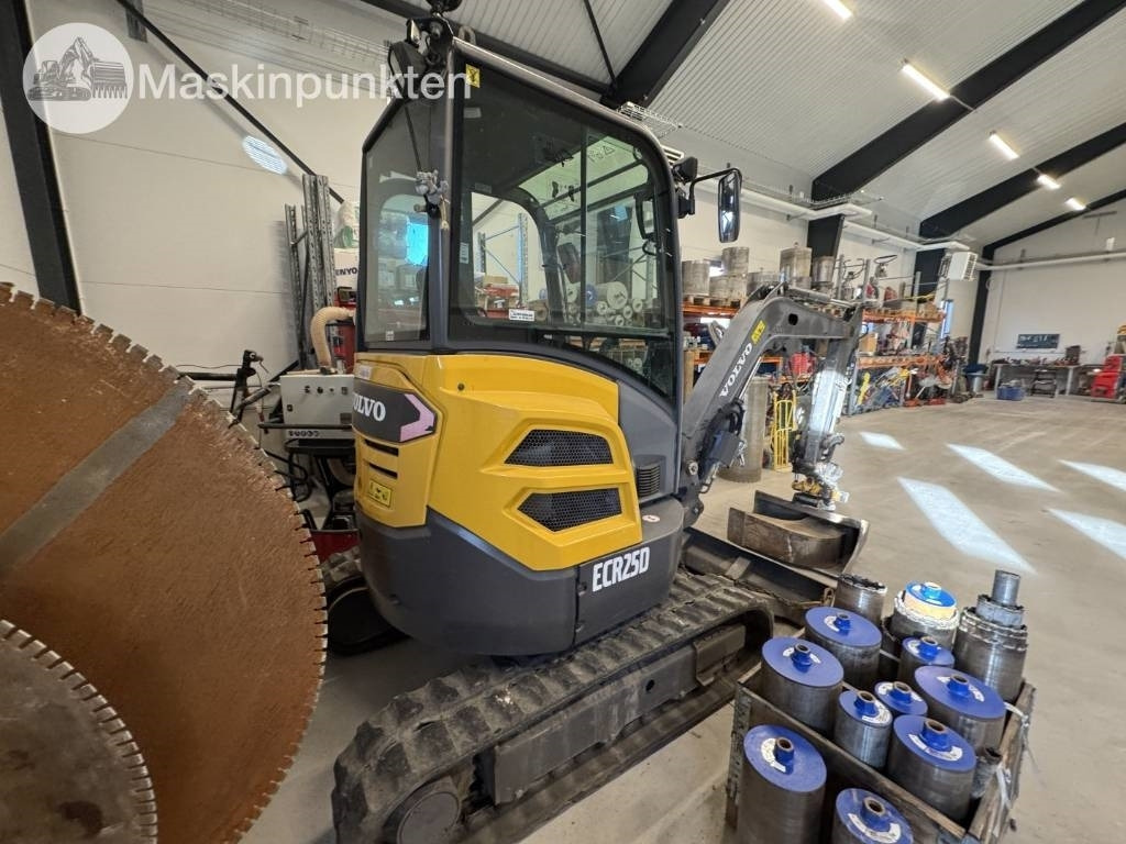 Volvo ECR 25 D - Minikotró: 3 kép. Volvo ECR 25 D - Minikotró: 3 kép.