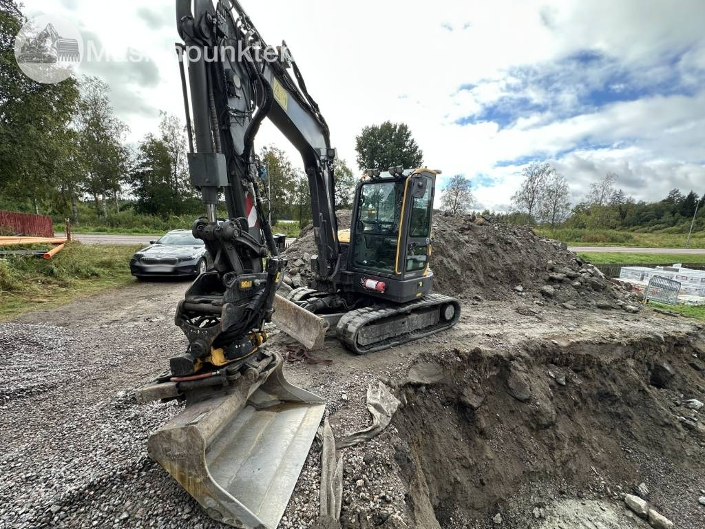 Volvo ECR 58 D - Minikotró: 1 kép. Volvo ECR 58 D - Minikotró: 1 kép.