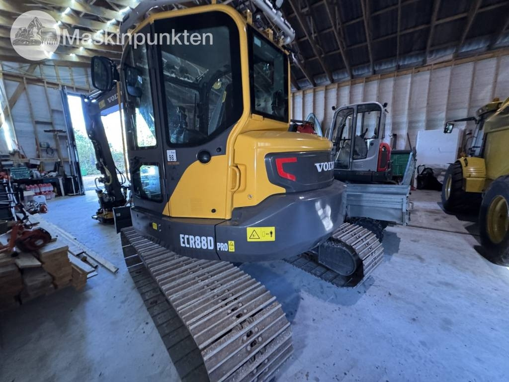 Volvo ECR 88 D - Minikotró: 1 kép. Volvo ECR 88 D - Minikotró: 1 kép.