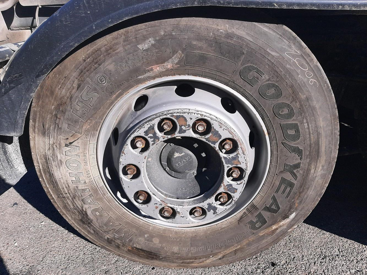 Horgos rakodó teherautó DAF CF85 FAR 85.410 POLYBENNE 6X2: 17 kép.