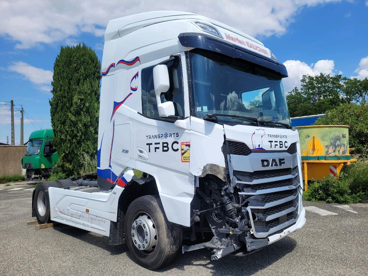 DAF XF 450 - Nyergesvontató: 1 kép. DAF XF 450 - Nyergesvontató: 1 kép.