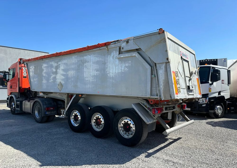 Benalu 25 m3 OSIE SAF HYDRAULICZNA KLAPA ELEKRYCZNY DACH - Félpótkocsi billenőplatós: 5 kép. Benalu 25 m3 OSIE SAF HYDRAULICZNA KLAPA ELEKRYCZNY DACH - Félpótkocsi billenőplatós: 5 kép.