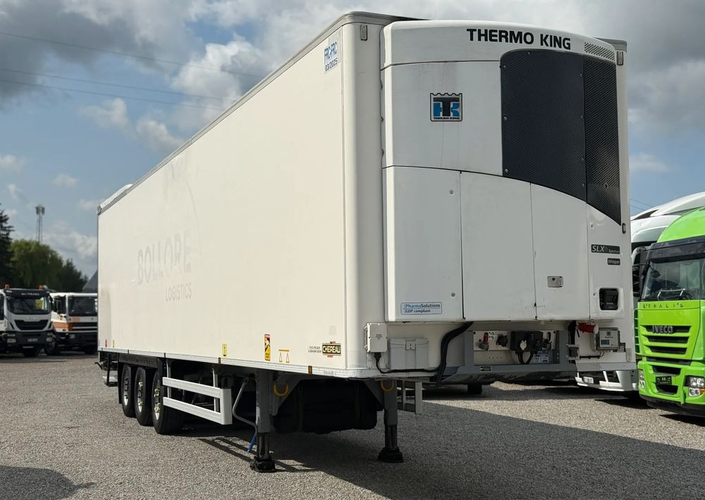Chereau THERMO KING SLXe DIESEL/ELEKTRYK OSIE SAF - Félpótkocsi hűtős: 3 kép. Chereau THERMO KING SLXe DIESEL/ELEKTRYK OSIE SAF - Félpótkocsi hűtős: 3 kép.